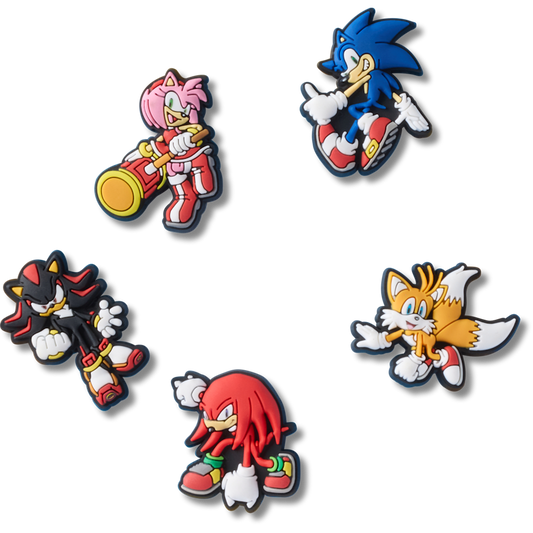 Crocs Top Pick | Sonic the Hedgehog 5Pck Jibbitz™ charms