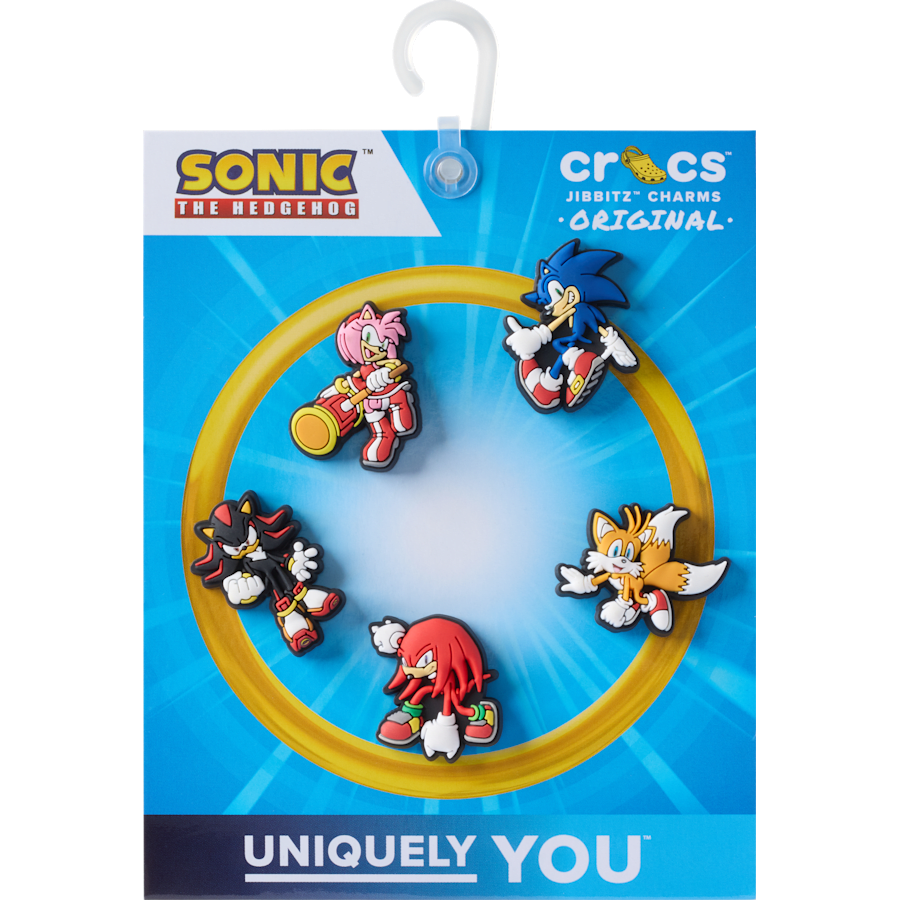 Crocs Top Pick | Sonic the Hedgehog 5Pck Jibbitz™ charms