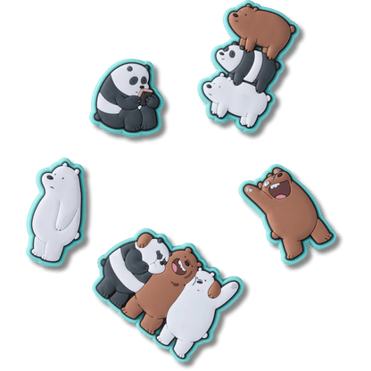 Crocs Recommended | We Bare Bears 5 Pack  Jibbitz™ charms