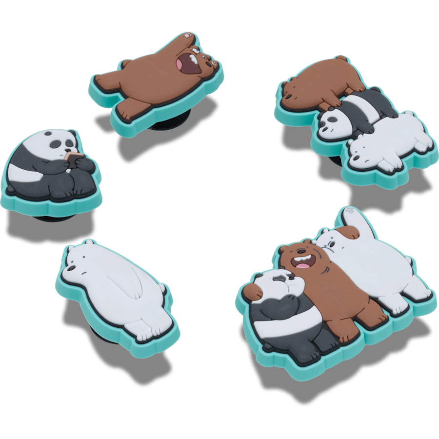 Crocs Recommended | We Bare Bears 5 Pack  Jibbitz™ charms