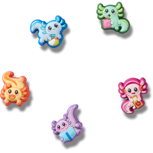 Crocs Popular | Tiny Axolotls 5 Pack Jibbitz™ charms