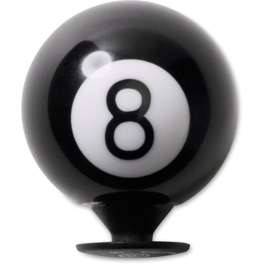 Crocs Classic | 3D Pool Eight Ball Jibbitz™ charms