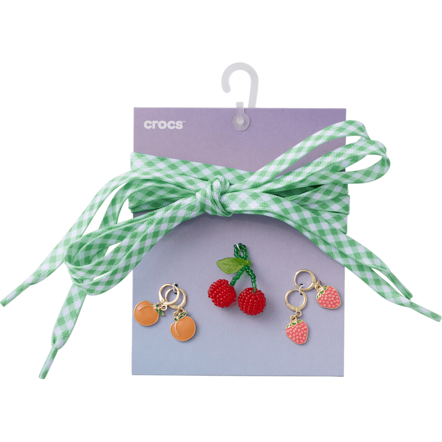 Crocs Special Offer | Laces and Fresh Fruits Charm Kit Jibbitz™ charms
