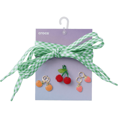 Crocs Special Offer | Laces and Fresh Fruits Charm Kit Jibbitz™ charms