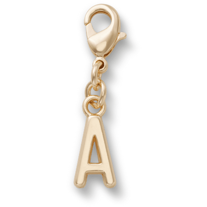 Crocs Exclusive | Gold Letter A Charm Jibbitz™ charms