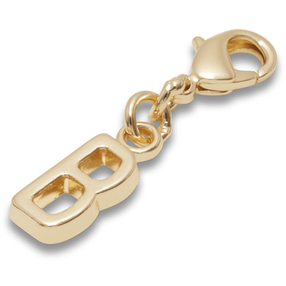 Crocs Premium | Gold Letter B Charm Jibbitz™ charms