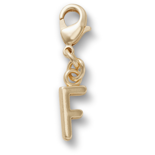 Crocs Recommended | Gold Letter F Charm Jibbitz™ charms