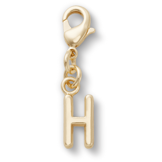 Crocs Great Value | Gold Letter H Charm Jibbitz™ charms