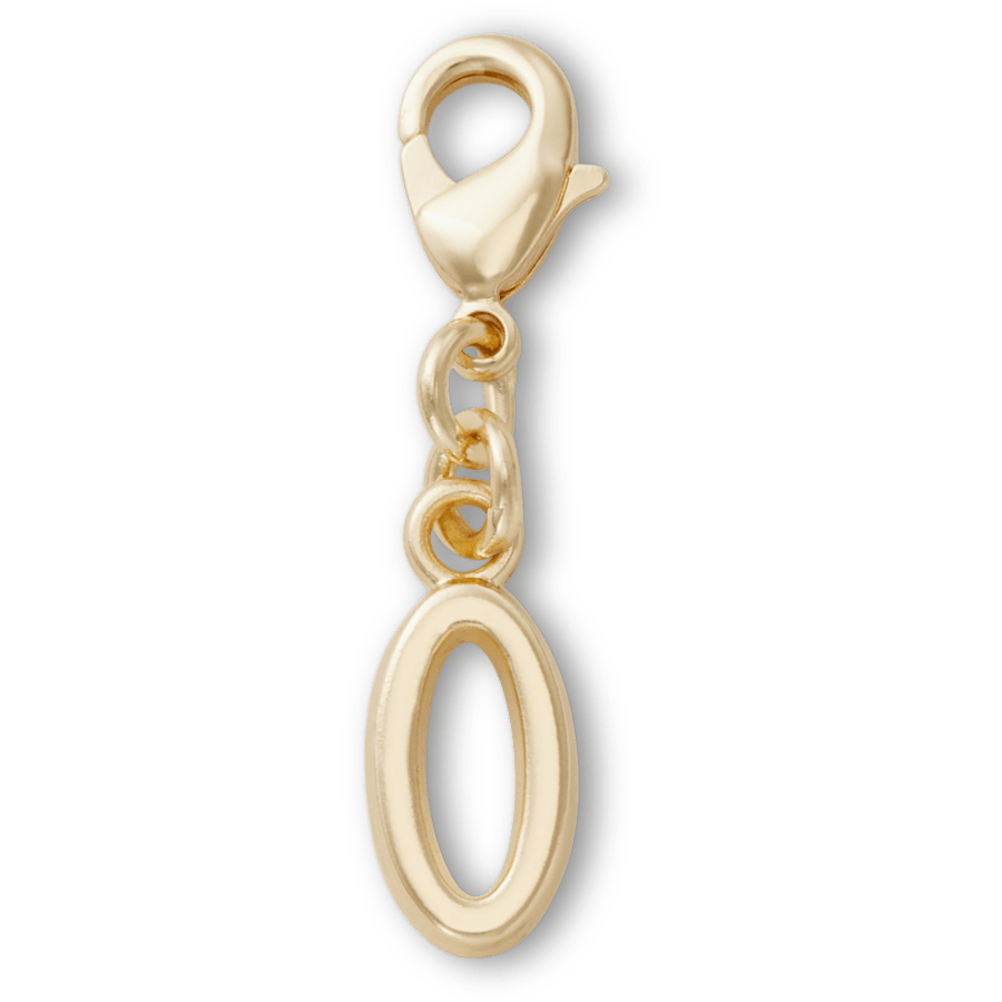 Crocs Latest | Gold Letter O Charm Jibbitz™ charms