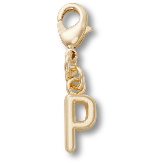Crocs Top Pick | Gold Letter P Charm Jibbitz™ charms