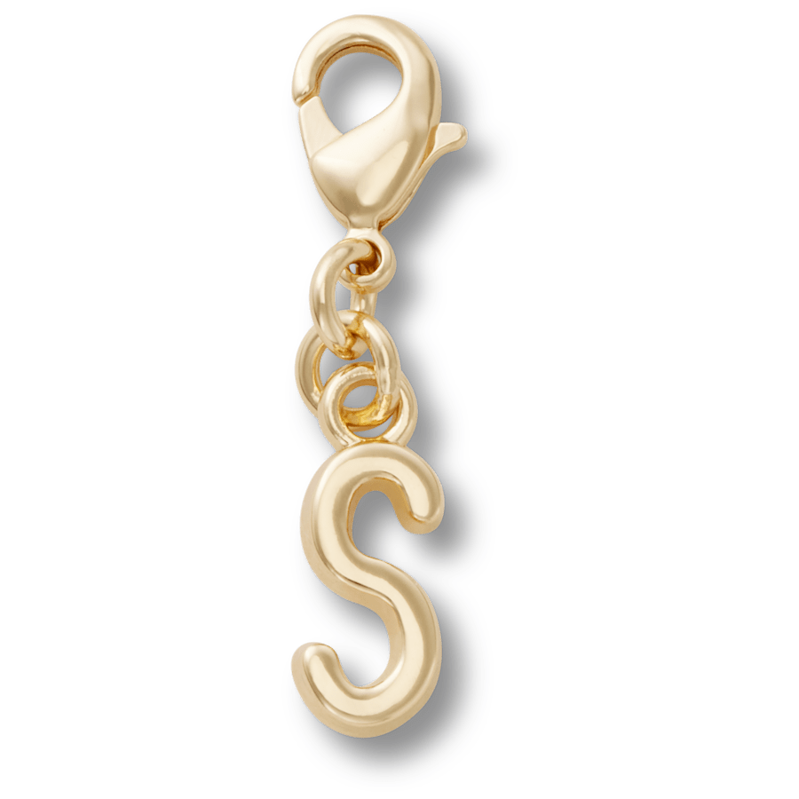 Crocs Latest | Gold Letter S Charm Jibbitz™ charms