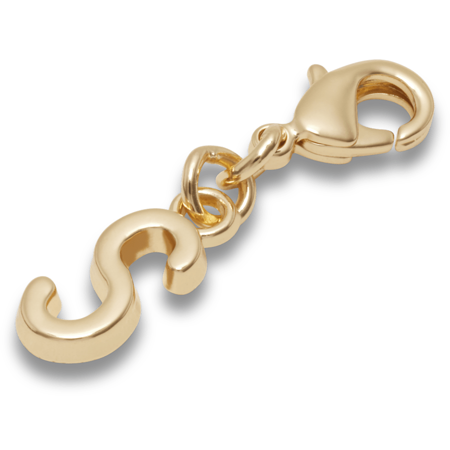Crocs Latest | Gold Letter S Charm Jibbitz™ charms