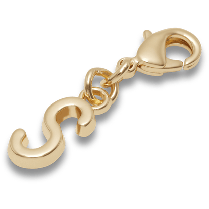 Crocs Latest | Gold Letter S Charm Jibbitz™ charms