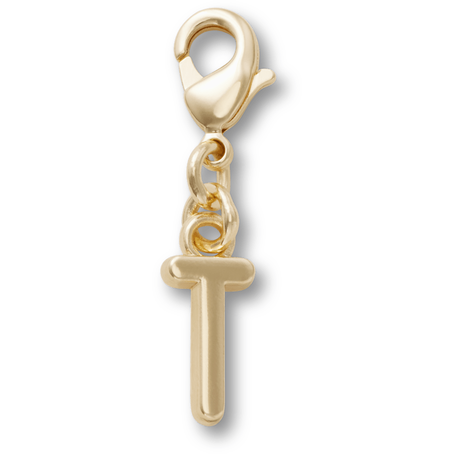 Crocs Customer Favorite | Gold Letter T Charm Jibbitz™ charms