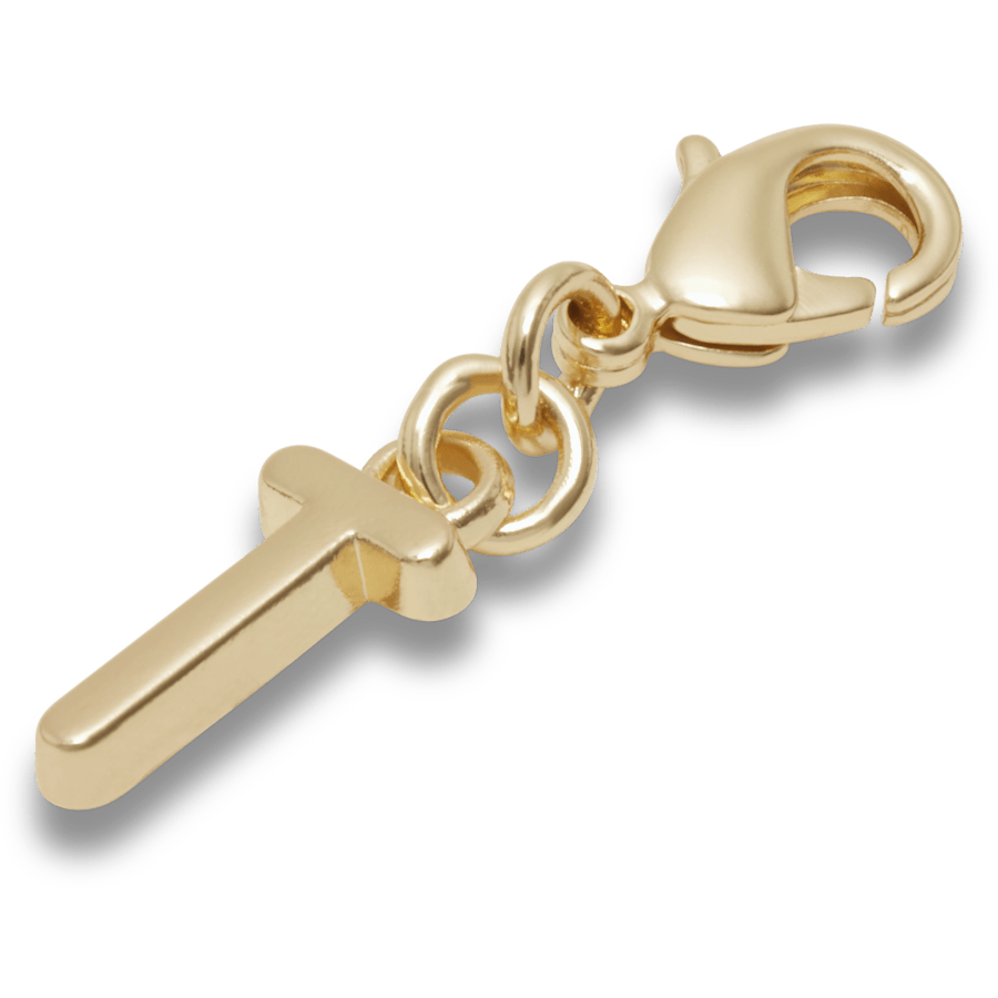 Crocs Customer Favorite | Gold Letter T Charm Jibbitz™ charms