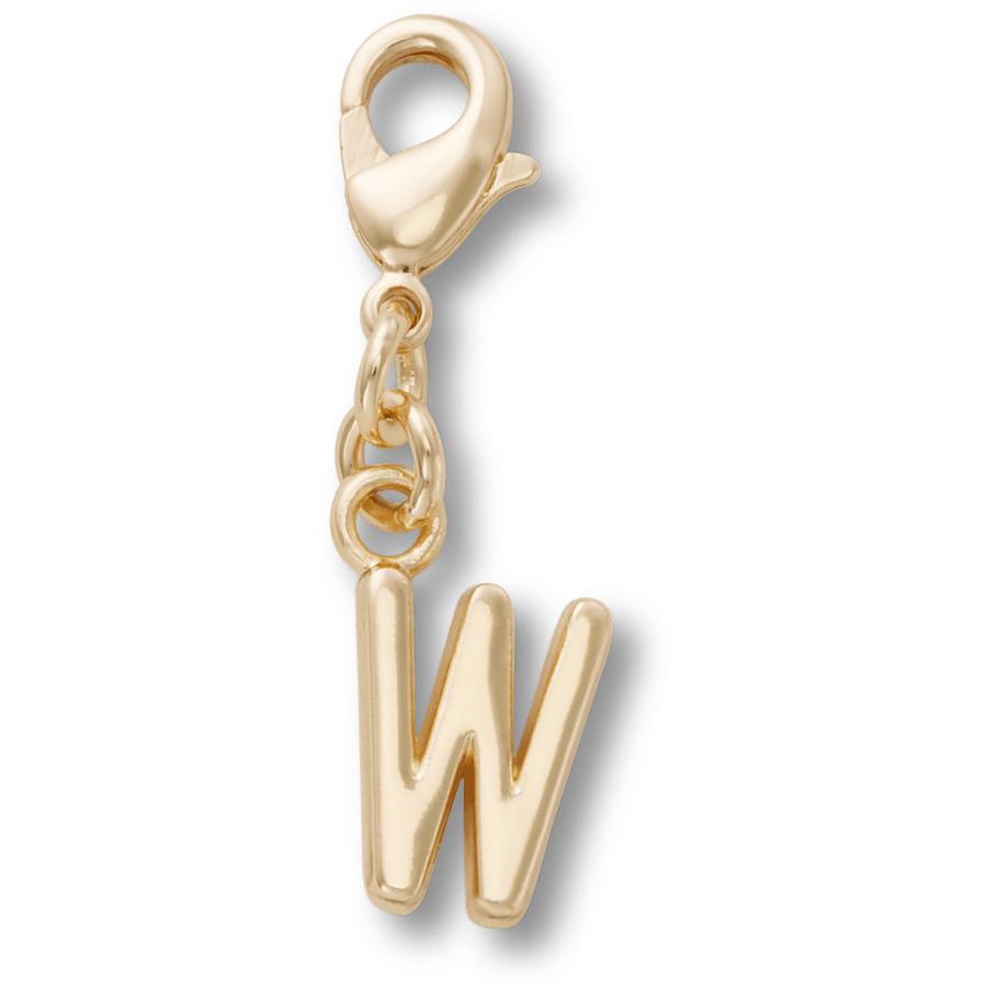 Crocs New | Gold Letter W Charm Jibbitz™ charms