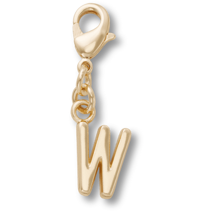 Crocs New | Gold Letter W Charm Jibbitz™ charms
