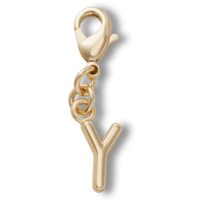 Crocs Classic | Gold Letter Y Charm Jibbitz™ charms