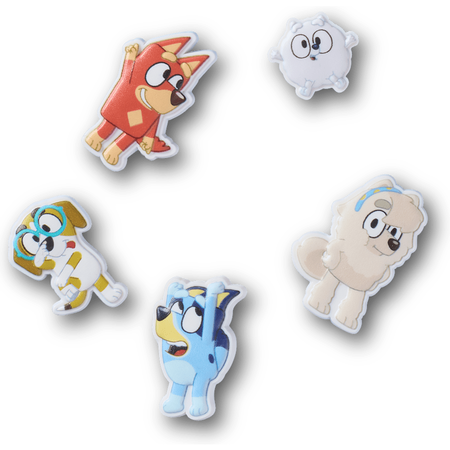 Crocs Everyday | Bluey 5 Pack Jibbitz Shoe Charm