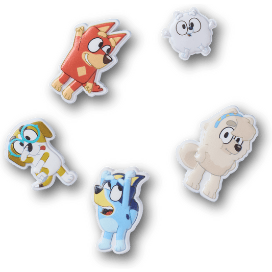 Crocs Everyday | Bluey 5 Pack Jibbitz Shoe Charm