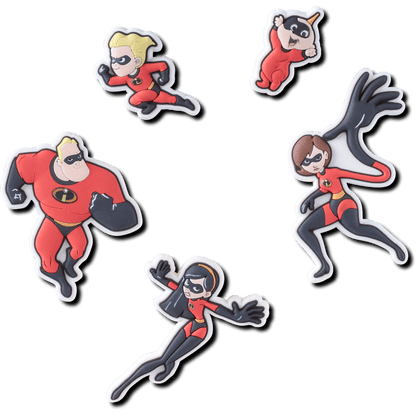 Crocs Customer Favorite | Pixar Incredibles 5 Pack Jibbitz charm