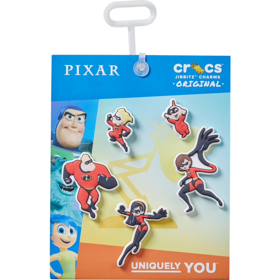 Crocs Customer Favorite | Pixar Incredibles 5 Pack Jibbitz charm
