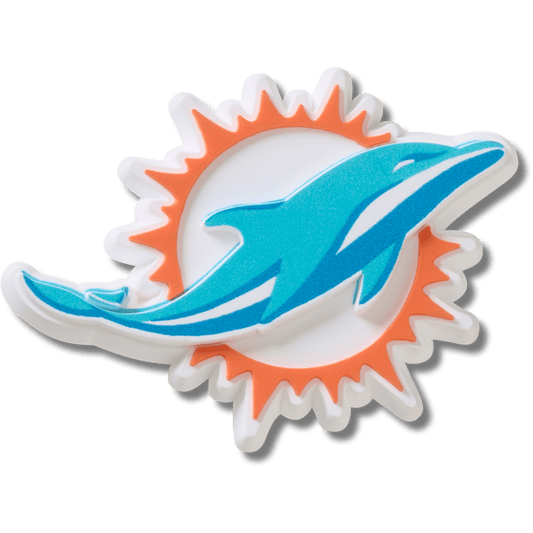 Crocs Best Seller | NFL Miami Dolphins Logo Jibbitz™ charms