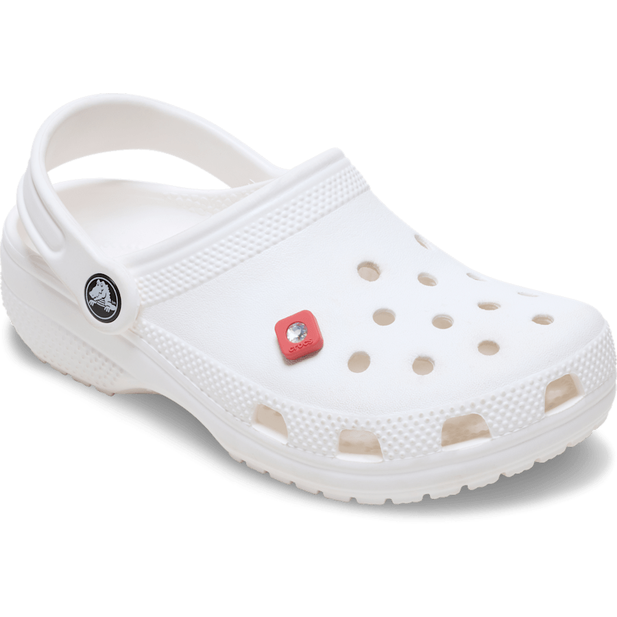 Crocs Essential | Red Square PVC SMT Gem Jibbitz™ charms