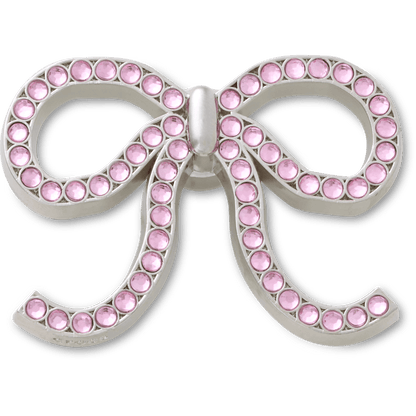 Crocs Trending | Pink Glittery Bow Jibbitz™ charms