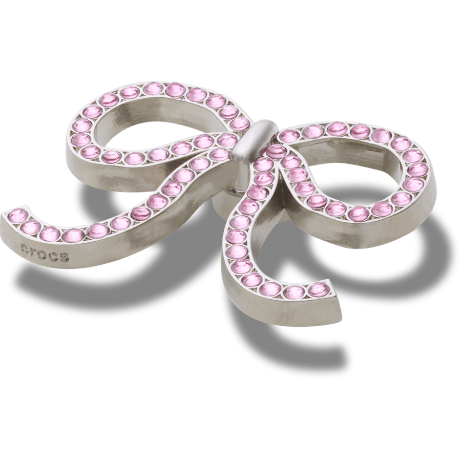 Crocs Trending | Pink Glittery Bow Jibbitz™ charms