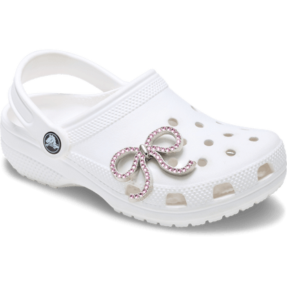 Crocs Trending | Pink Glittery Bow Jibbitz™ charms