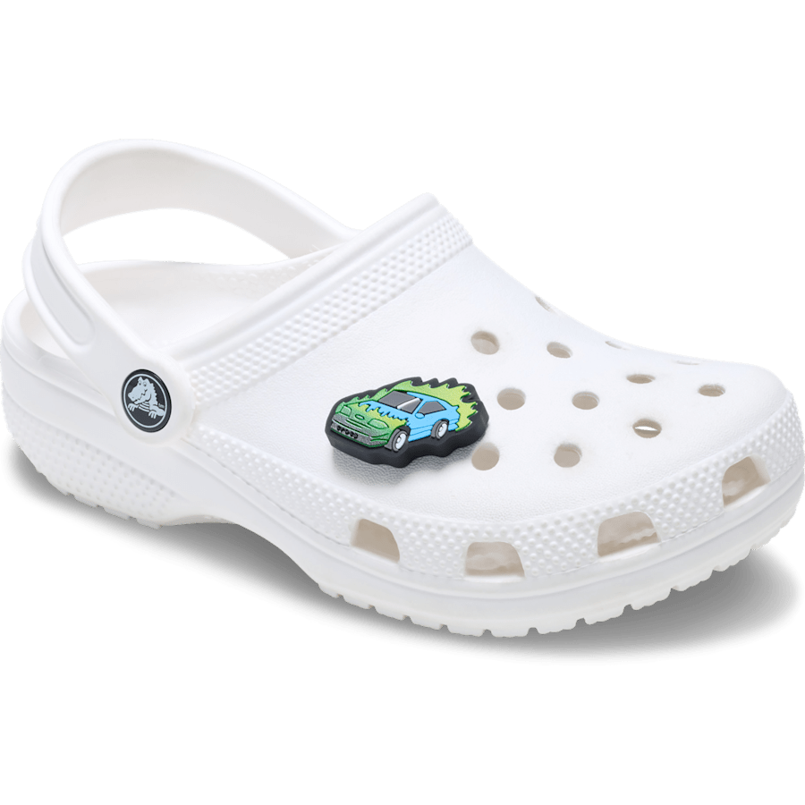 Crocs Classic | Lights Up Fire Race Car Jibbitz™ charms
