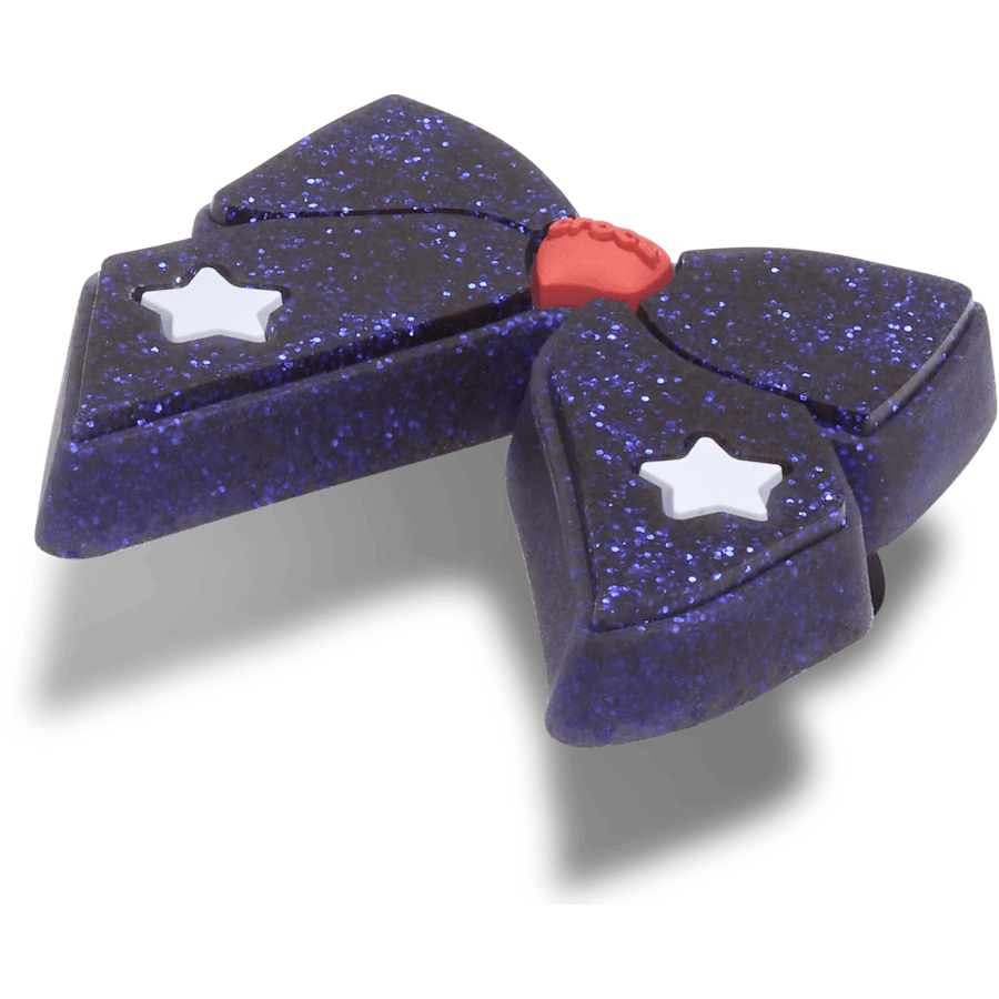 Crocs Exclusive | Glittery Blue Bow Jibbitz™ charms