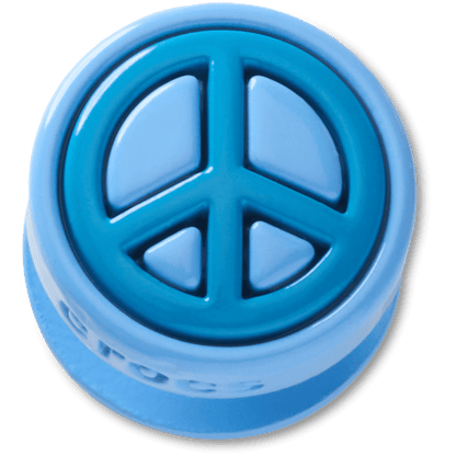 Crocs Everyday | Blue Peace Sign Icon Jibbitz™ charms