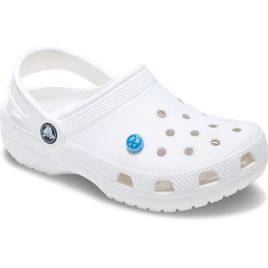 Crocs Everyday | Blue Peace Sign Icon Jibbitz™ charms