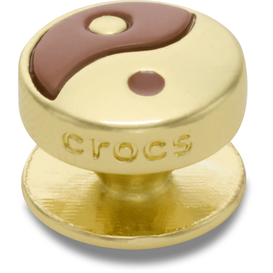 Crocs Exclusive | Brown Yin Yang Icon Jibbitz™ charms