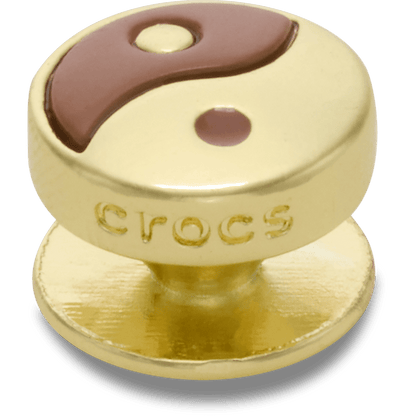 Crocs Exclusive | Brown Yin Yang Icon Jibbitz™ charms