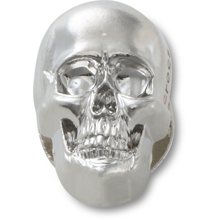 Crocs Everyday | Silver Skull Jibbitz™ charms