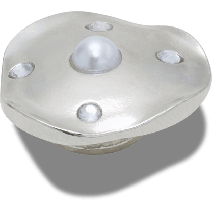 Crocs Trending | Silver and Pearl Disc Jibbitz™ charms