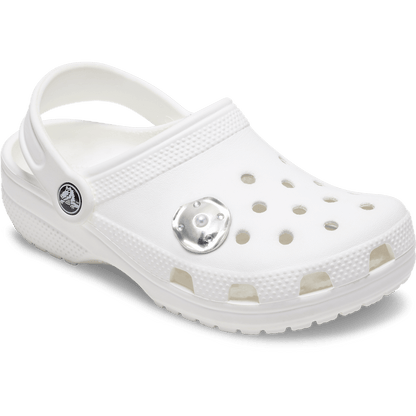 Crocs Trending | Silver and Pearl Disc Jibbitz™ charms