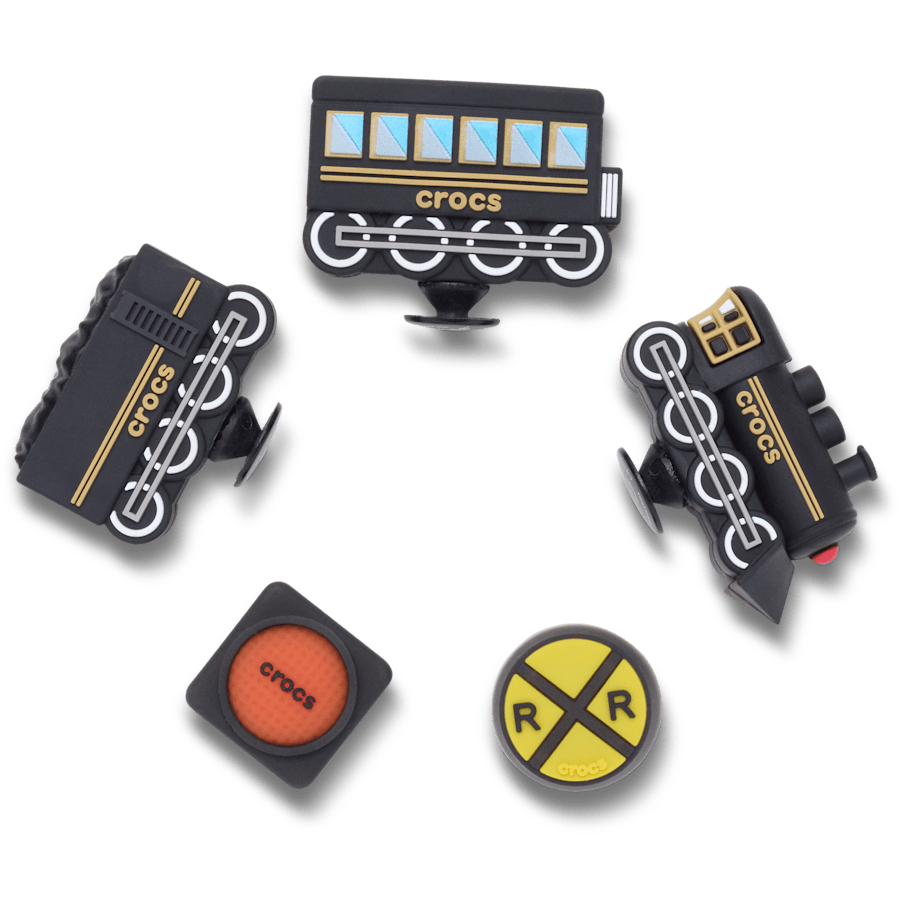 Crocs Great Value | 3D Train 5 Pack Jibbitz™ charms