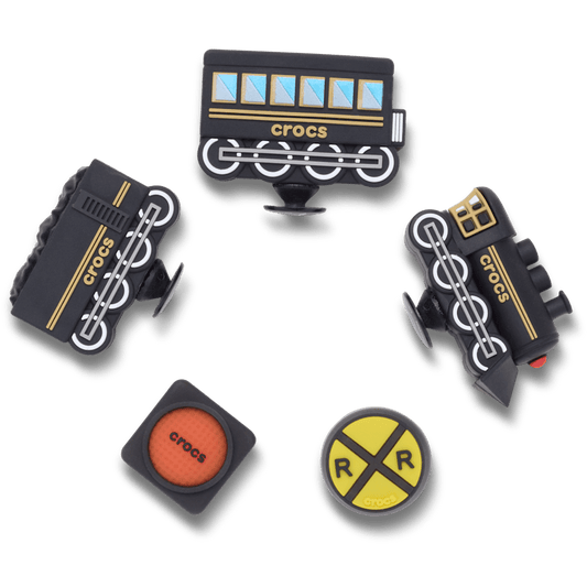 Crocs Great Value | 3D Train 5 Pack Jibbitz™ charms