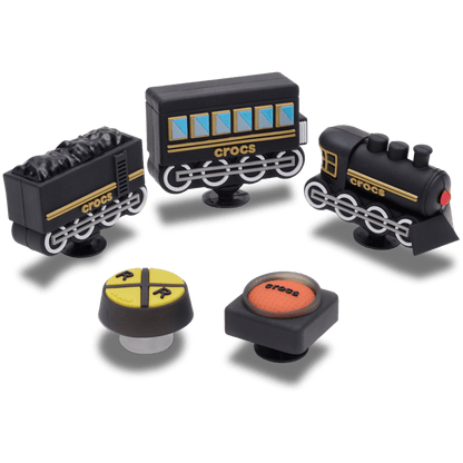 Crocs Great Value | 3D Train 5 Pack Jibbitz™ charms