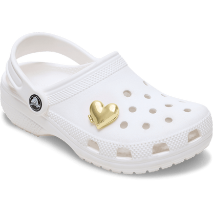 Crocs Popular | Gold Bubble Locket Heart Jibbitz™ charms