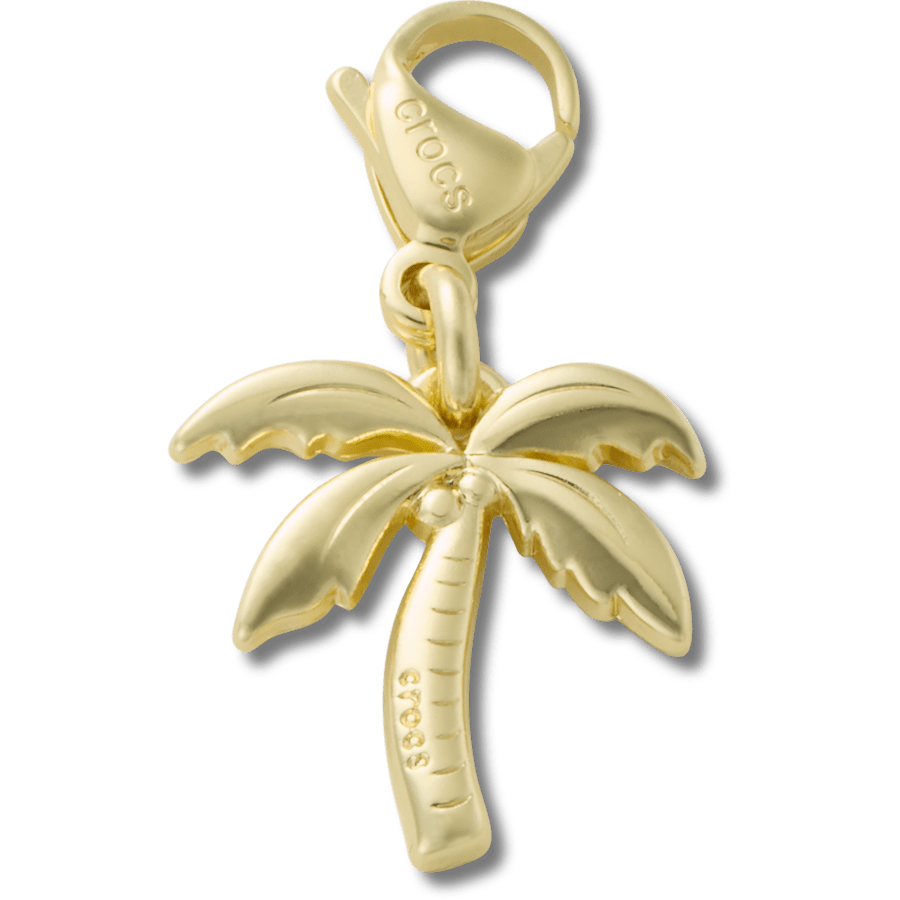 Crocs Discount | Gold Palm Tree Charm Jibbitz charm