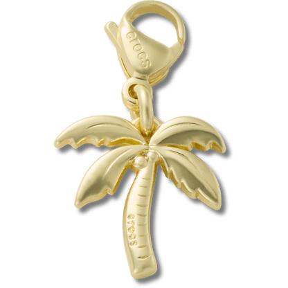 Crocs Discount | Gold Palm Tree Charm Jibbitz charm