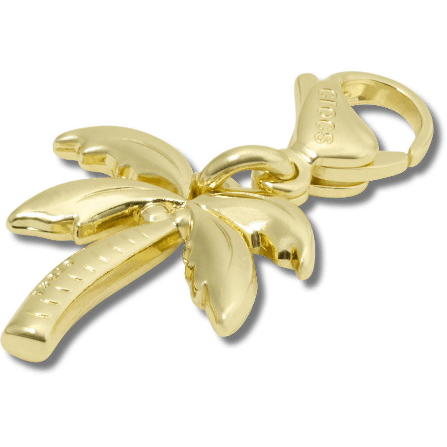 Crocs Discount | Gold Palm Tree Charm Jibbitz charm