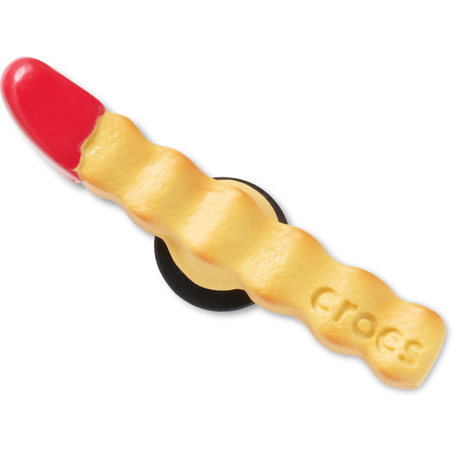 Crocs Hot Sale | French Fry Dipped in Ketchup Jibbitz™ charms