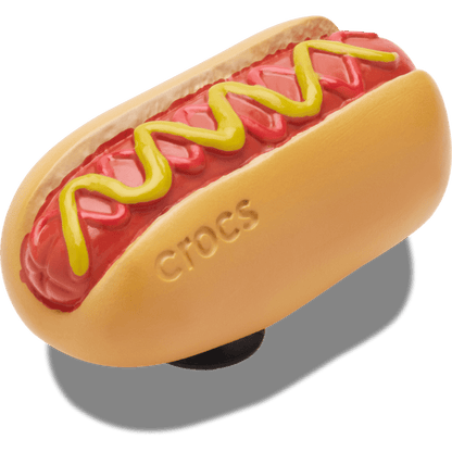Crocs Value | Hot Dog Dipped in Mustard Jibbitz™ charms