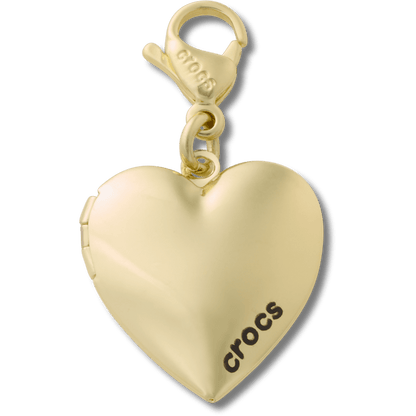 Crocs Recommended | Gold Locket Charm Jibbitz charm